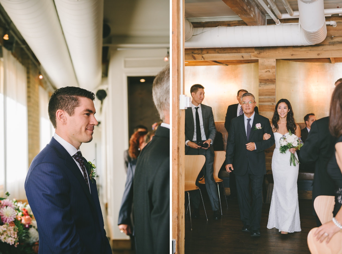 Spoke Club Wedding Ceremony Toronto | EightyFifth Street Photography