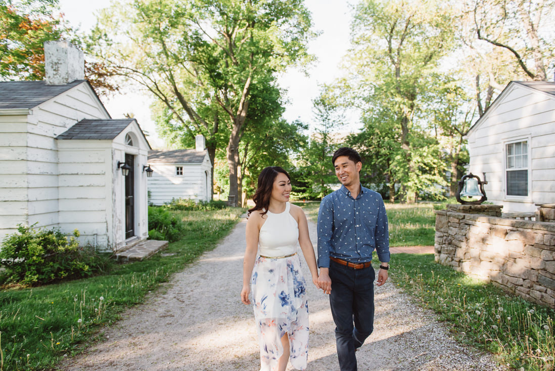 Couple walking holding hands | Scotsdale Farm Engagement, Georgetown | Toronto Wedding Photographer | EightyFifth Street Photography