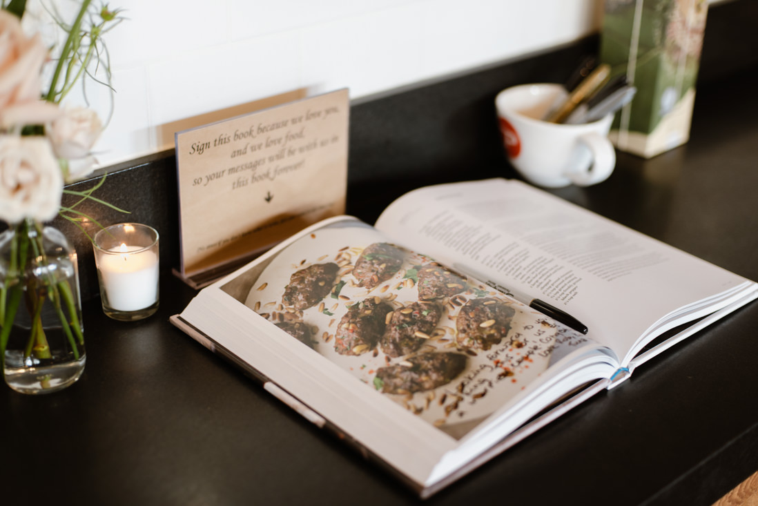 cookbook for guestbook intimate Wedding Toronto_EightyFifth Street Photography